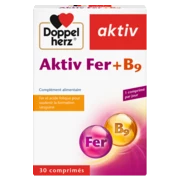 Doppelherz aktiv Aktiv Fer + B9 front view
