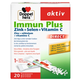 Doppelherz aktiv Immun Plus direct front view