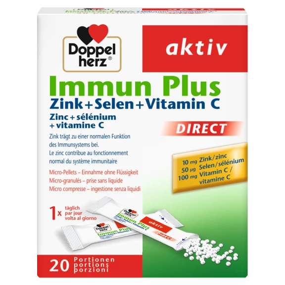 Doppelherz aktiv Immun Plus direct front view
