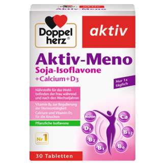 Illustration of the product packaging Doppelherz aktiv Aktiv-Meno front view