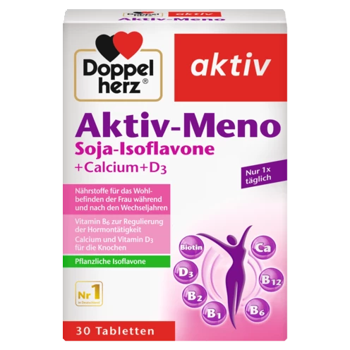 Doppelherz aktiv Aktiv-Meno front view
