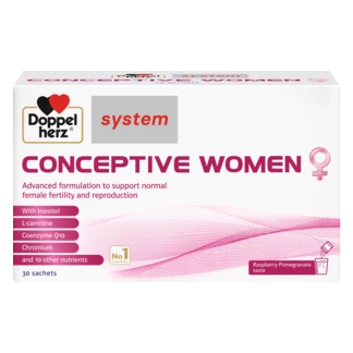 Doppelherz system Conceptive for Women front view