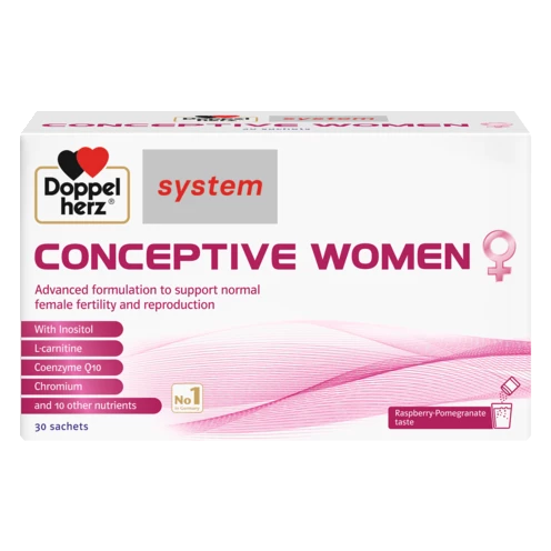 Doppelherz system Conceptive for Women front view