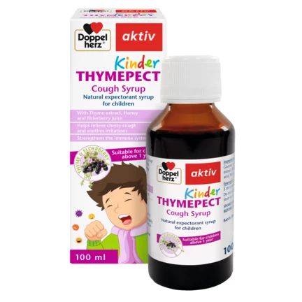 Doppelherz aktiv Kinder THYMEPECT front view