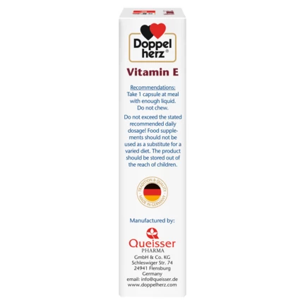 Doppelherz aktiv Vitamin E side view left