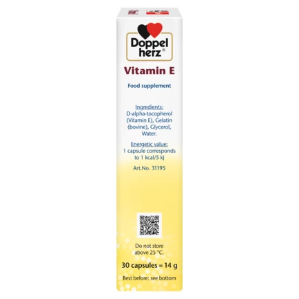 Doppelherz aktiv Vitamin E side view right