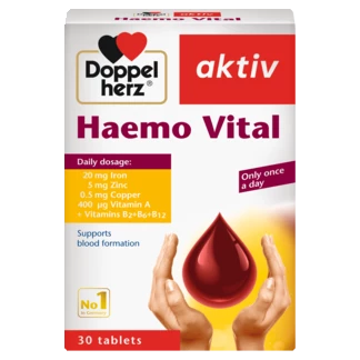 Doppelherz aktiv Haemo Vital front view
