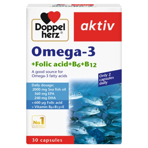 Doppelherz aktiv Omega-3 front view