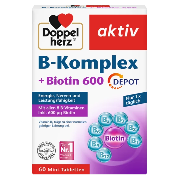 Doppelherz aktiv B-complex  front view