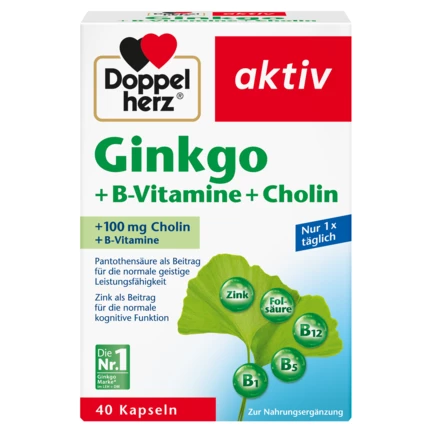 Doppelherz aktiv Ginkgo front view
