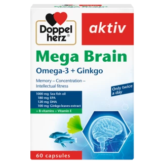 Doppelherz aktiv Mega Brain front view