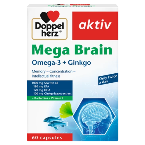 Doppelherz aktiv Mega Brain front view