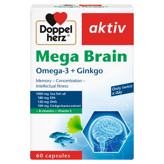 Doppelherz aktiv Mega Brain front view
