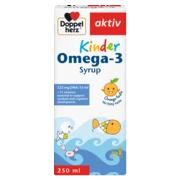 Doppelherz aktiv Kinder Omega-3 Syrup front view