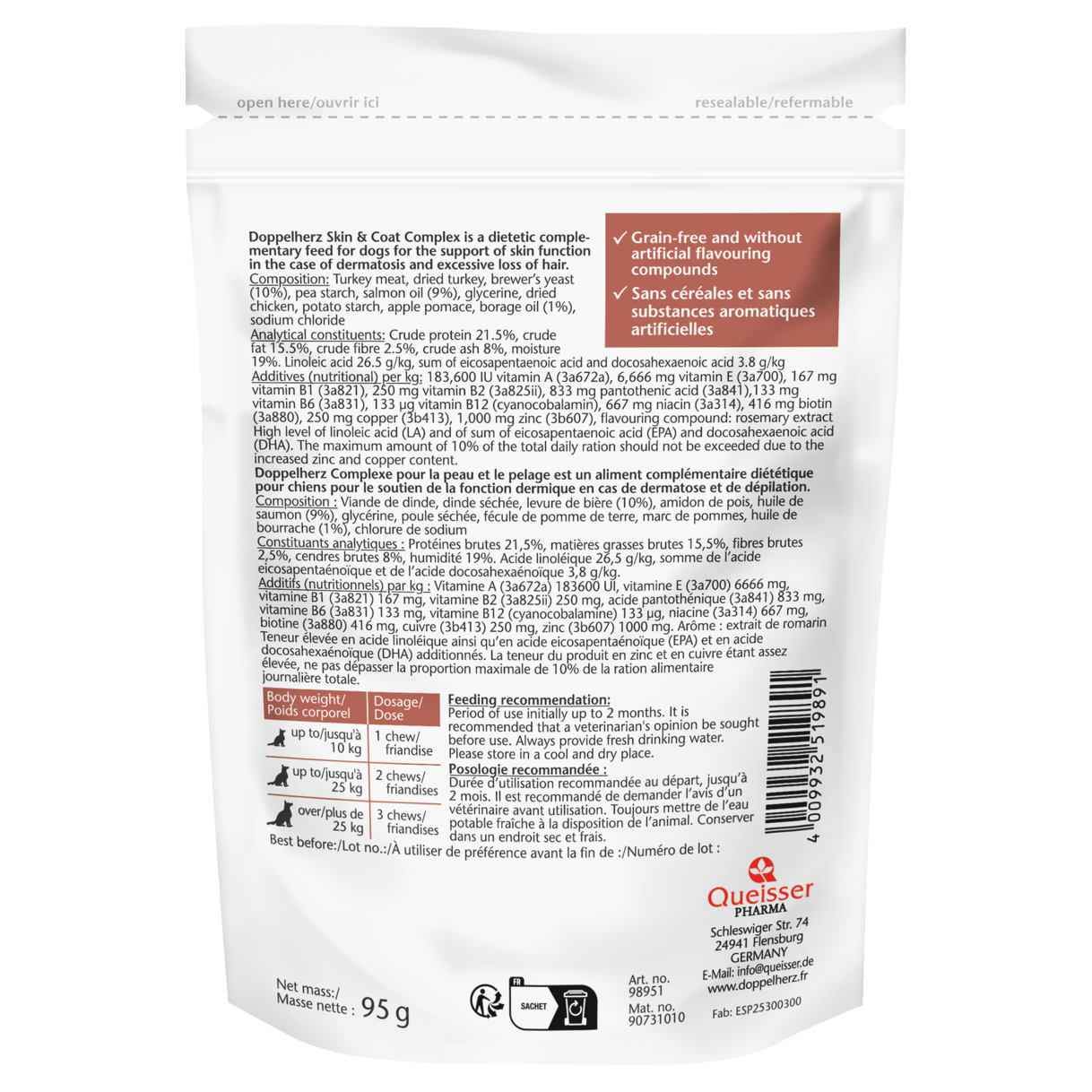 Skin & Coat Complex for dogs