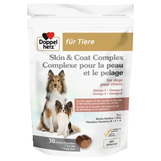 Doppelherz for animals Skin & Coat Complex for dogs front view
