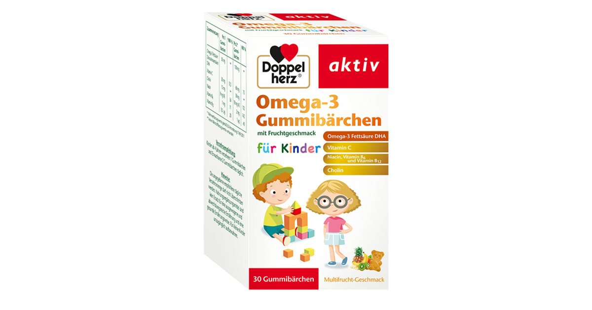 Doppelherz Omega 3 Gummibarchen Fur Kinder I Doppelherz