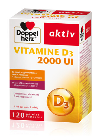 Doppelherz Vitamin D3 2000 IU