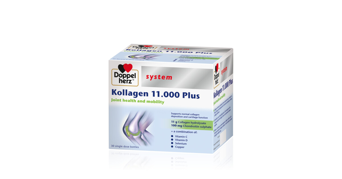Kollagen 11000 Plus, 10 flacoane x 25ml, Queisser Pharma