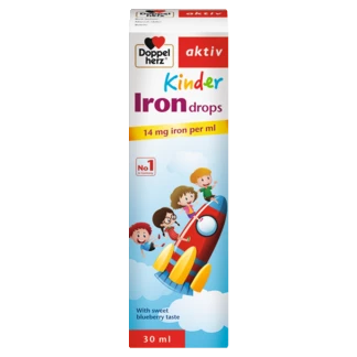 Doppelherz aktiv Iron Drops front view