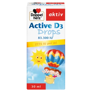 Doppelherz aktiv Kinder Active D3 Drops front view