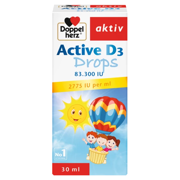 Doppelherz aktiv Kinder Active D3 Drops front view