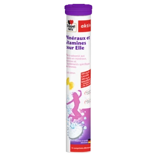 Doppelherz aktiv Minéraux et vitamines pour Elle front view