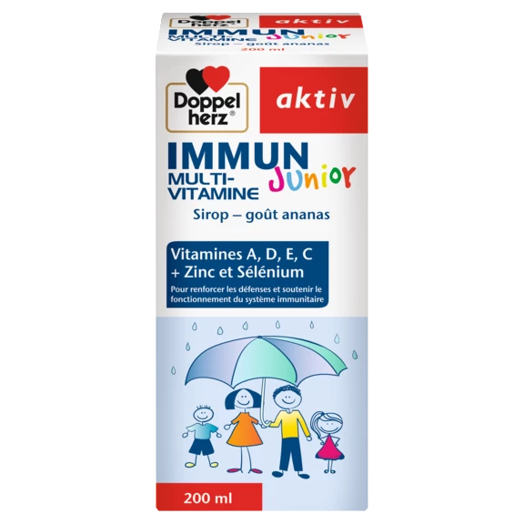Doppelherz aktiv Immun Junior front view
