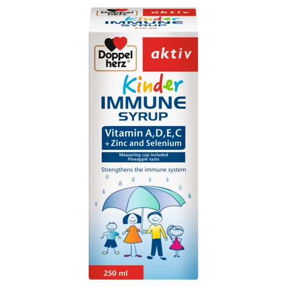 Doppelherz aktiv Kinder Immune Syrup front view