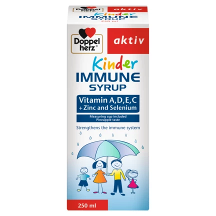 Doppelherz aktiv Kinder Immune Syrup front view