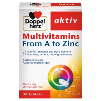 Doppelherz aktiv Multivitamins front view
