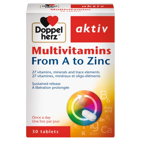 Doppelherz aktiv Multivitamins front view