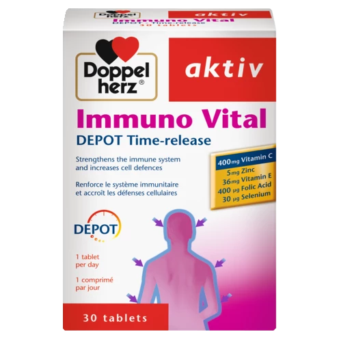 Doppelherz aktiv Immuno Vital front view