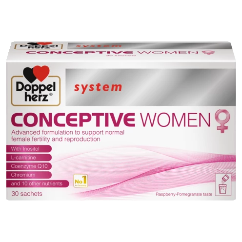 Doppelherz system Conceptive for Women front view