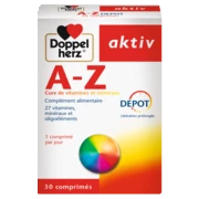 Doppelherz aktiv A-Z Depot  front view