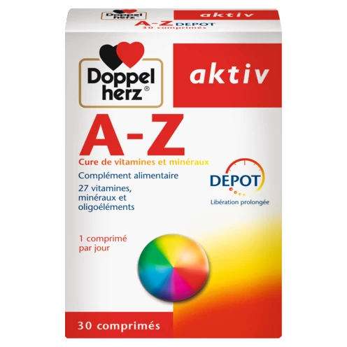 Doppelherz aktiv A-Z Depot  front view
