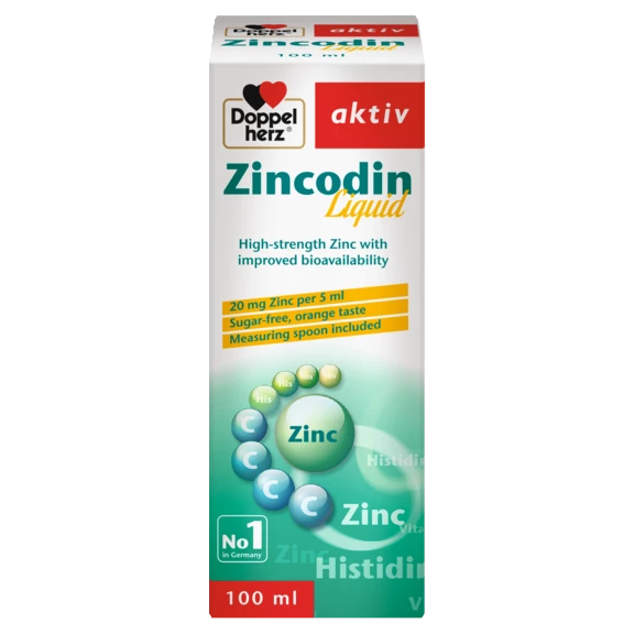 Doppelherz aktiv Zincodin Liquid front view