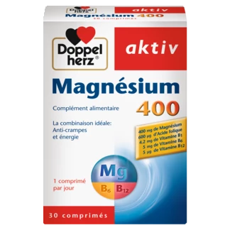 Doppelherz aktiv Magnésium 400 front view