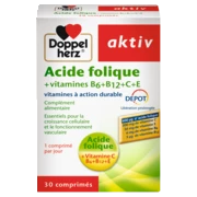 Doppelherz aktiv Acide folique front view