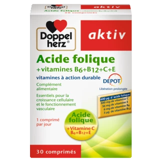 Doppelherz aktiv Acide folique front view