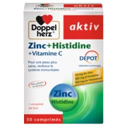 Doppelherz aktiv Zinc + Histidine front view