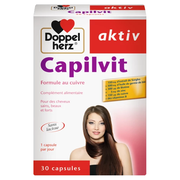 Doppelherz aktiv Capilvit front view