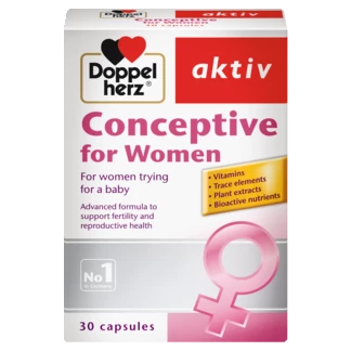 Doppelherz aktiv Conceptive for Women front view
