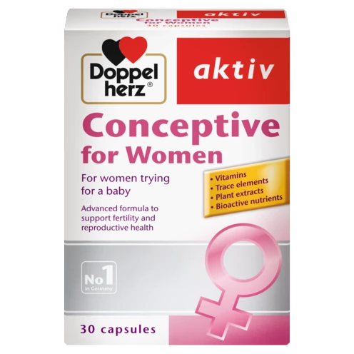 Doppelherz aktiv Conceptive for Women front view
