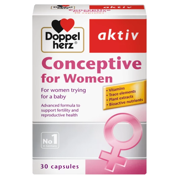 Doppelherz aktiv Conceptive for Women front view
