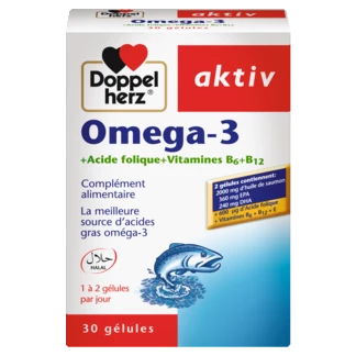 Doppelherz aktiv Omega-3 front view