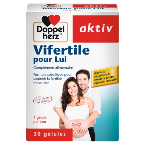 Doppelherz aktiv Vifertile pour Lui front view