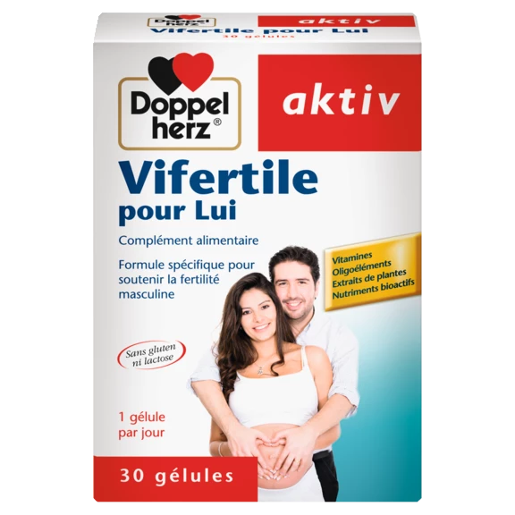 Doppelherz aktiv Vifertile pour Lui front view
