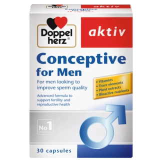 Doppelherz aktiv Conceptive for Men front view