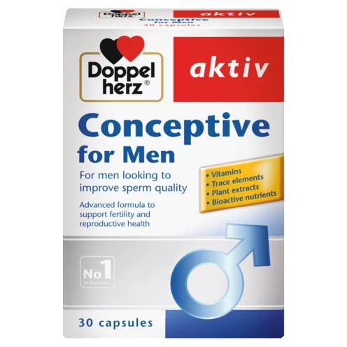Doppelherz aktiv Conceptive for Men front view
